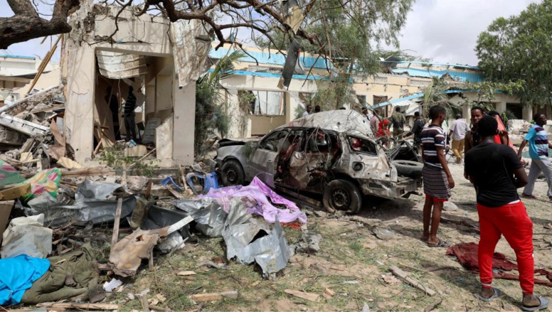 Somalie: un attentat à la bombe vise un bâtiment officiel à Mogadiscio Somalie: un attentat à la bombe vise un bâtiment officiel à Mogadiscio