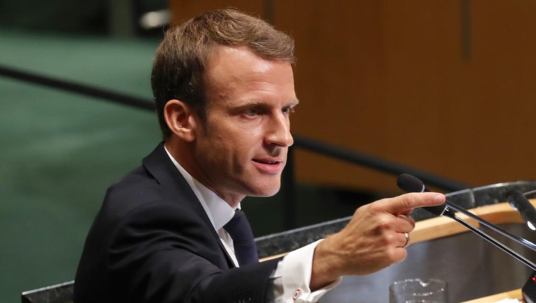 A la tribune de l'ONU, Emmanuel Macron évoque les grands dossiers africains A la tribune de l'ONU, Emmanuel Macron évoque les grands dossiers africains