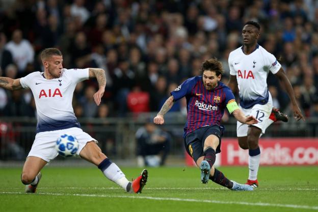 Le Barça coule Tottenham