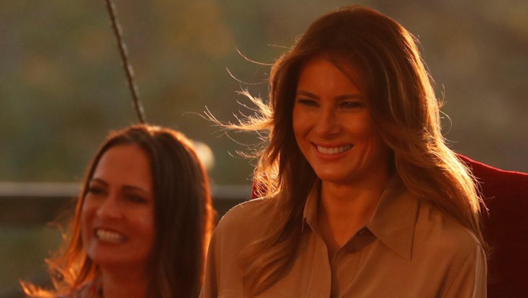 Melania Trump au Kenya, troisième étape de sa première tournée africaine Melania Trump au Kenya, troisième étape de sa première tournée africaine
