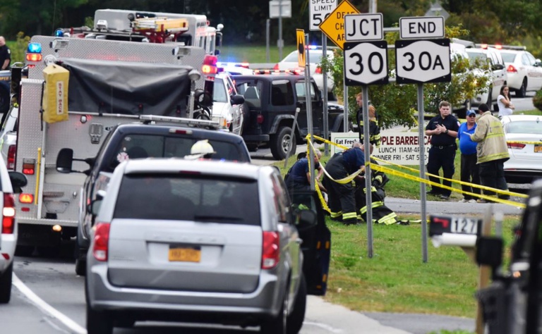 New-York : 20 morts dans un accident de véhicules 