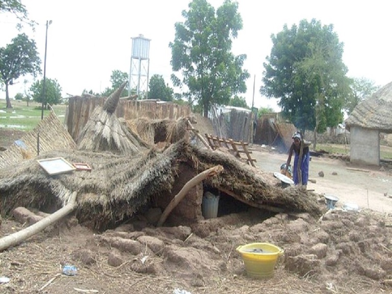 Sédhiou méconnaissable après l'orage de ce dimanche