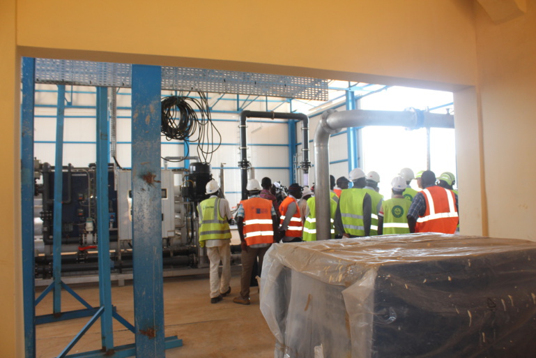 Fatick : suivez en image la visite de chantiers de la SONES