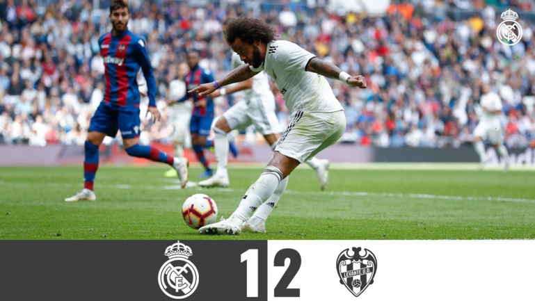 Le Real Madrid chute à domicile (1-2) devant Levante et plonge dans la crise