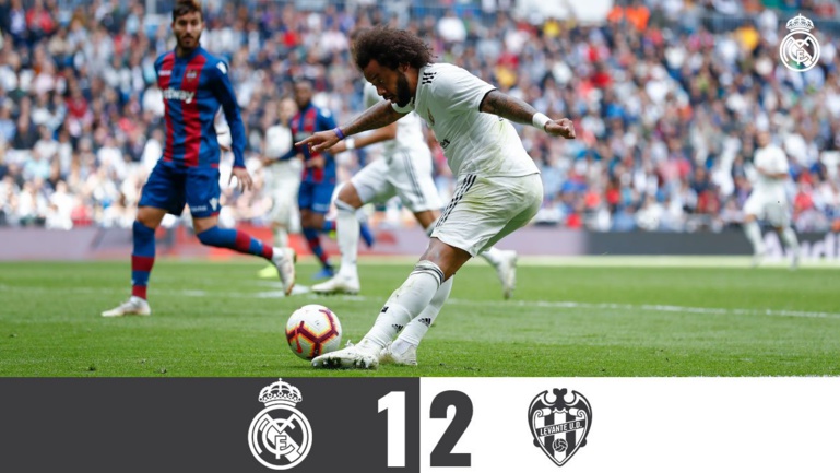 Le Real Madrid chute à domicile (1-2) devant Levante et plonge dans la crise Le Real Madrid chute à domicile (1-2) devant Levante et plonge dans la crise