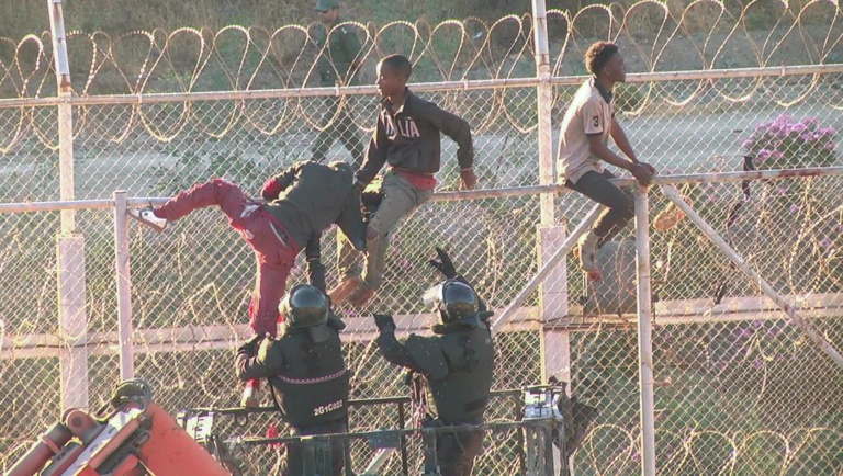 Migrants: la pression s’accentue sur Ceuta et Melilla Migrants: la pression s’accentue sur Ceuta et Melilla