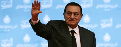 Démission de Hosni Moubarak