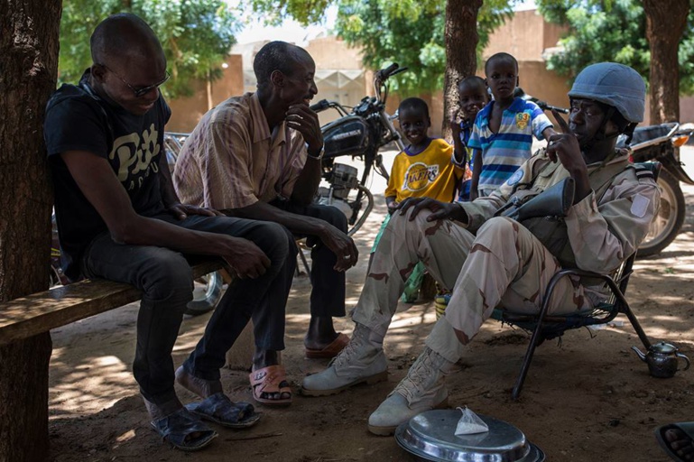 Mali: Un Casque bleu Sénégalais s’imprégne des problèmes sécuritaires des jeunes de Gao 