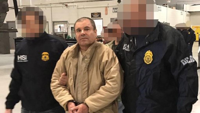 Le baron de la drogue «El Chapo» jugé à New York Le baron de la drogue «El Chapo» jugé à New York