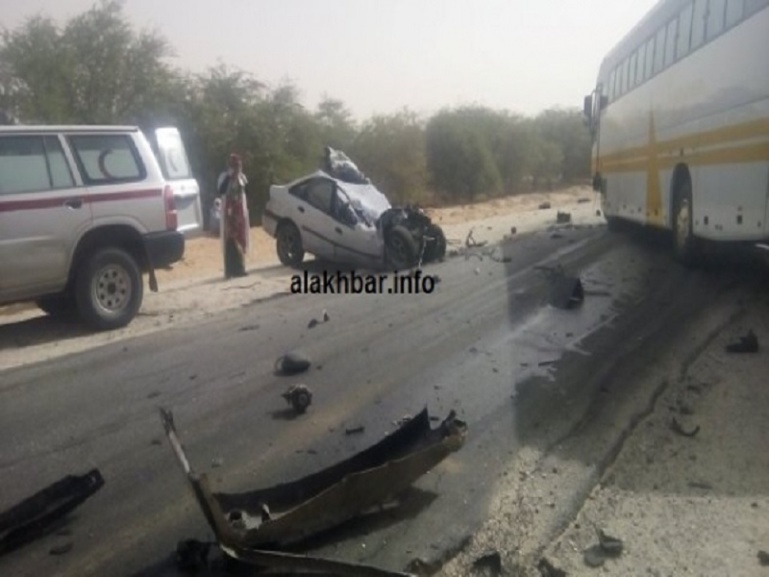Mauritanie : 5 morts dans un accident de la route Mauritanie : 5 morts dans un accident de la route