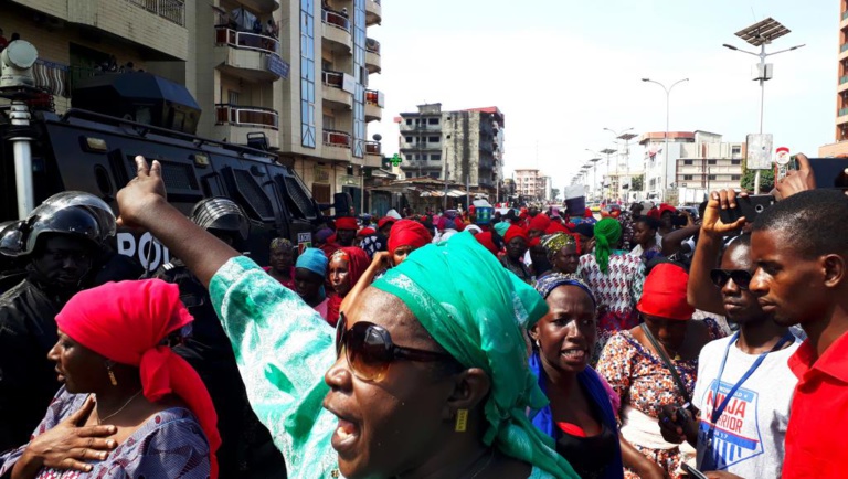 Guinée: marche des femmes de l'opposition contre les violences policières