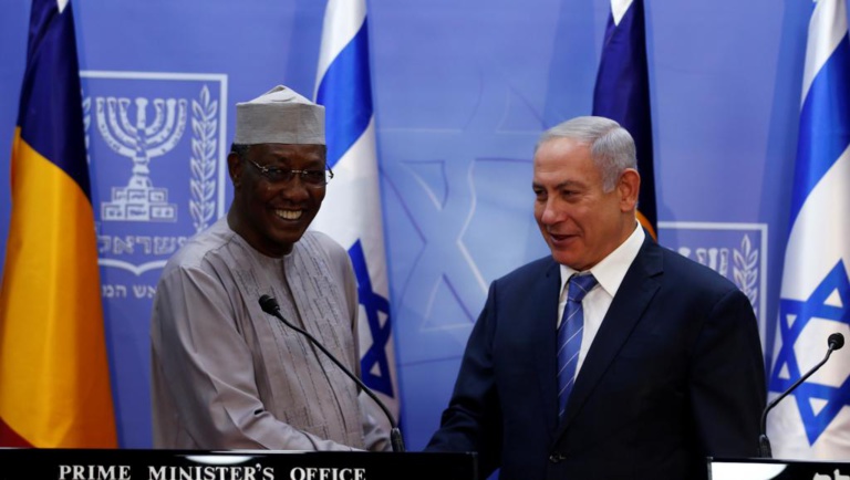 Tchad: visite inédite du président Idriss Déby en Israël Tchad: visite inédite du président Idriss Déby en Israël