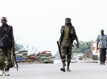 Les Forces républicaines fidèles à Alassane Ouattara ont avancé jusqu’à la ville d'Abengourou situé à seulement 220 km au nord-est d'Abidjan, le 29 mars 2011. REUTERS/Luc Gnago
