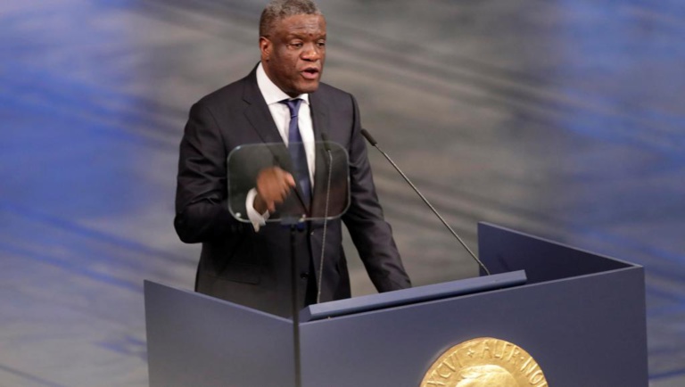 RDC: Mukwege fixe des «lignes rouges», le pouvoir l'invite à plus de «modestie» RDC: Mukwege fixe des «lignes rouges», le pouvoir l'invite à plus de «modestie»