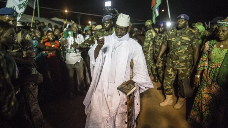 Gambie: l’ex-président Jammeh interdit d’entrer aux Etats-Unis