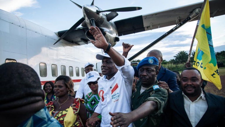 Elections en RDC: échauffourées lors de l’arrivée de Martin Fayulu à Lubumbashi Elections en RDC: échauffourées lors de l’arrivée de Martin Fayulu à Lubumbashi