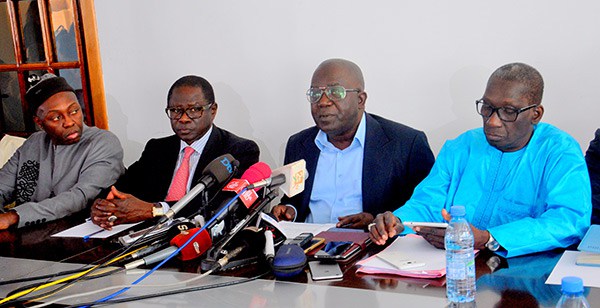 L’opposition sénégalaise dans la perspective d’une série de manifestations