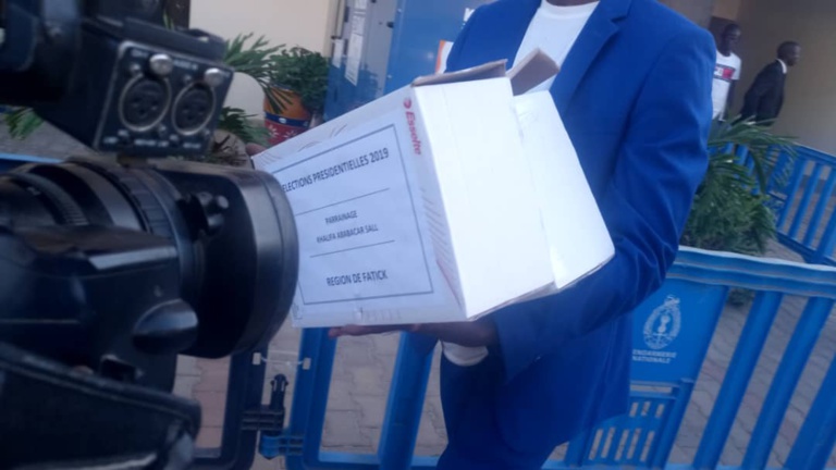 Conseil constitutionnel: Khalifa Sall a déposé ses listes de parrainages