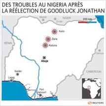 Des troubles signalés au Nigeria après la réélection de Jonathan