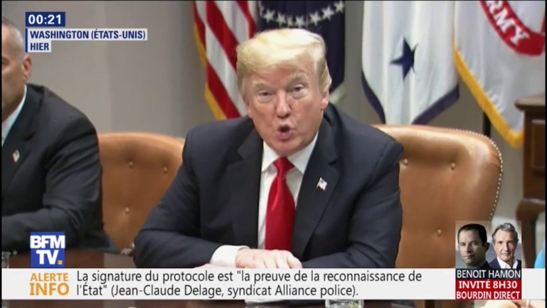 Trump annonce le retour des soldats américains engagés en Syrie Trump annonce le retour des soldats américains engagés en Syrie