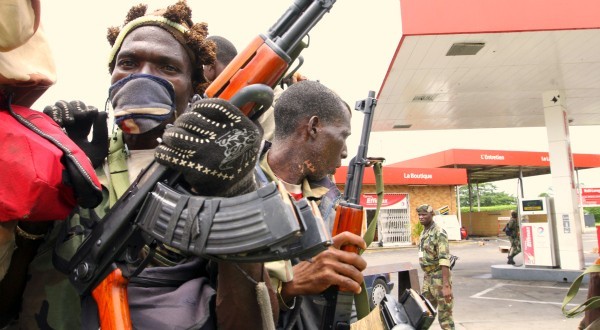 Les militaires des Forces républicaines de Côte d'Ivoire (FRCI)	 . REUTERS/Luc Gnago