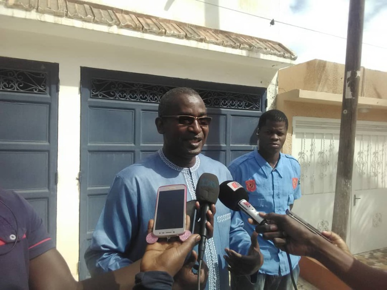 Idrissa Diallo, mandataire de Taxawou Sénégaal, devant le Conseil constitutionnel