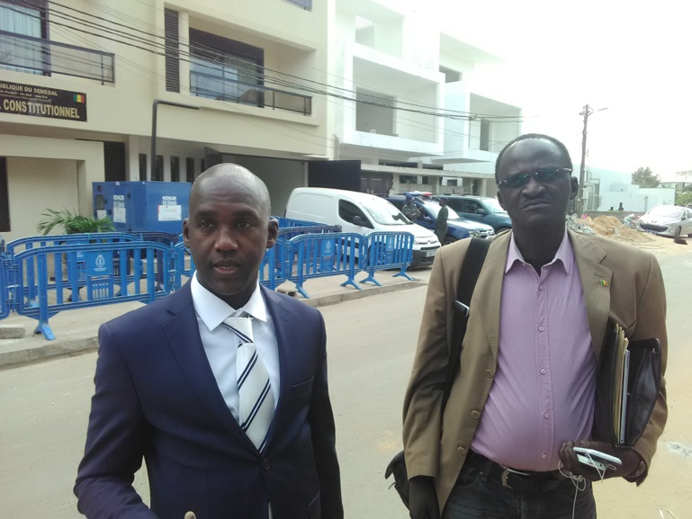 Conseil constitutionnel: Mamadou Diop se dit "confiant" sans vouloir s'exprimer sur son parrainage