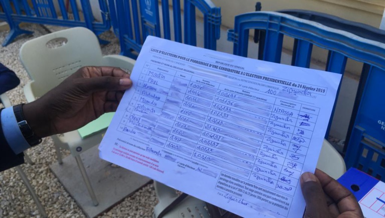 Présidentielle au Sénégal: le Conseil constitutionnel examine les parrainages Présidentielle au Sénégal: le Conseil constitutionnel examine les parrainages