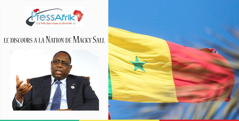 Vivez en direct en dircet le discours à la Nation de Macky Sall Vivez en direct en dircet le discours à la Nation de Macky Sall