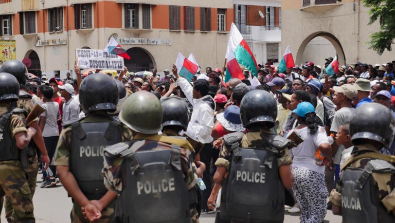 [Reportage] Madagascar: journée tendue mercredi dans la capitale