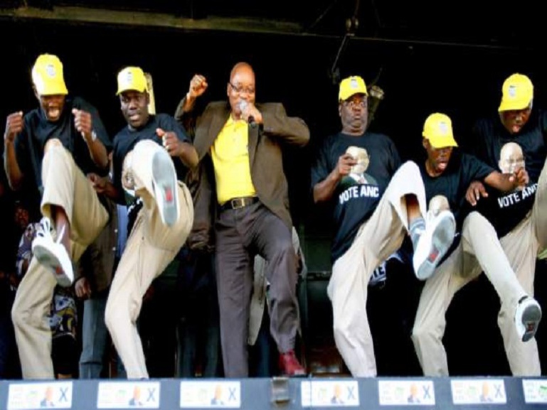 Jacob Zuma se met à la musique Jacob Zuma se met à la musique