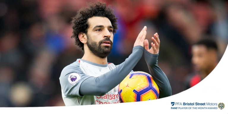 Liverpool : Salah honoré pour le mois de décembre