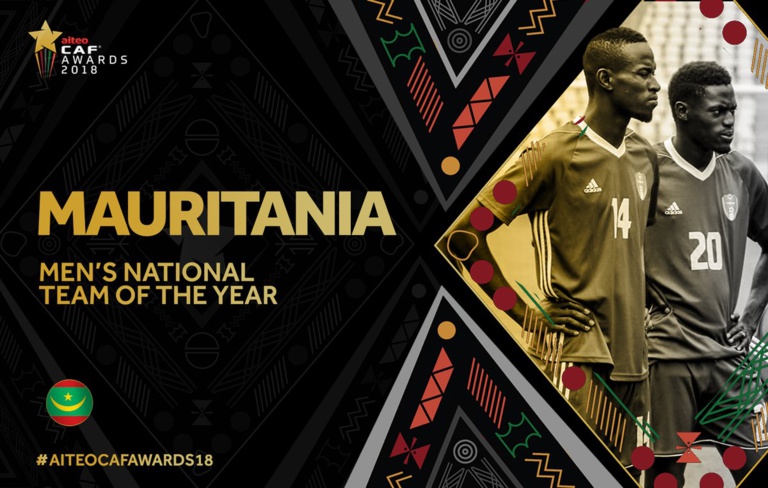 #CAFAWARDS2018 : la Mauritanie sacrée meilleure sélection africaine #CAFAWARDS2018 : la Mauritanie sacrée meilleure sélection africaine