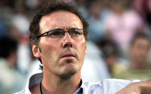 le sélectionneur de l'Equipe de France, Laurent Blanc