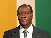 Alassane Ouattara en visite au Burkina Faso
