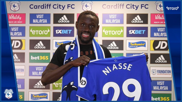 Officiel ! Baye Oumar Niasse prêté jusqu'à la fin de la saison à Cardiff City.