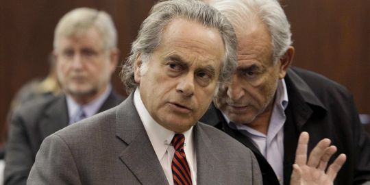 L'avocat de Dominique Strauss-Kahn, Benjamin Brafman est considéré comme l'un des ténors du barreau de New York. AP/Richard Drew