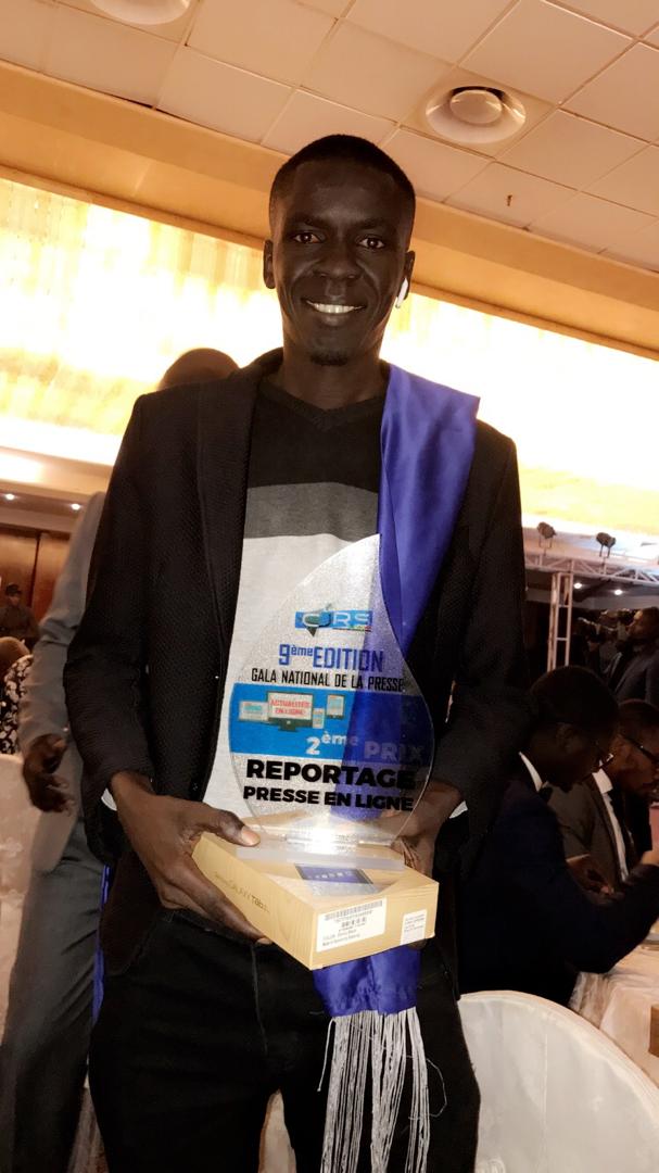 Meilleurs reporters du Sénégal:  Ayoba Faye de PressAfrik primé