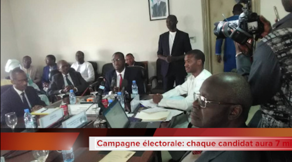 Vidéo-Campagne électorale: 7 minutes par jour à la RTS pour chaque candidat...Madické ouvre, Sonko ferme Vidéo-Campagne électorale: 7 minutes par jour à la RTS pour chaque candidat...Madické ouvre, Sonko ferme