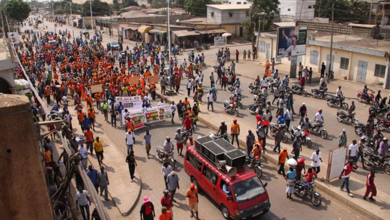 Togo: petite mobilisation de l'opposition après les législatives