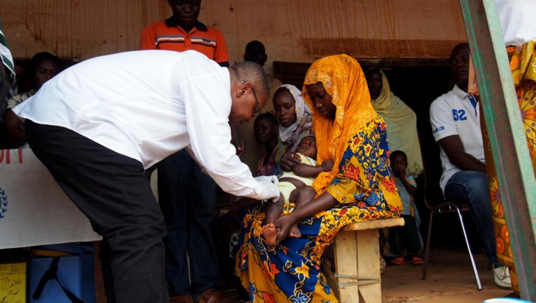 RCA: la campagne de vaccination de bébés a démarré à Alindao RCA: la campagne de vaccination de bébés a démarré à Alindao