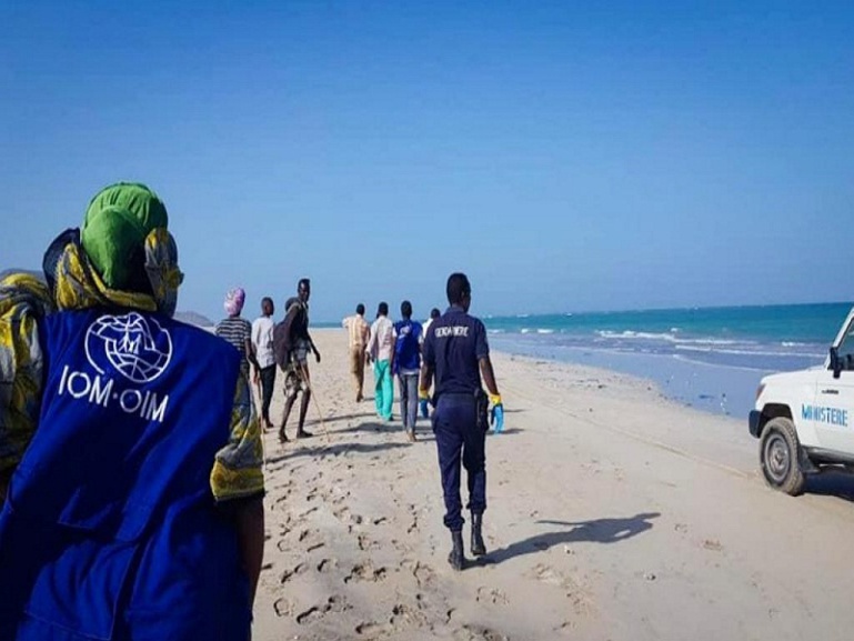 Des centaines de migrants traversent Djibouti chaque jour pour gagner le Yémen Des centaines de migrants traversent Djibouti chaque jour pour gagner le Yémen