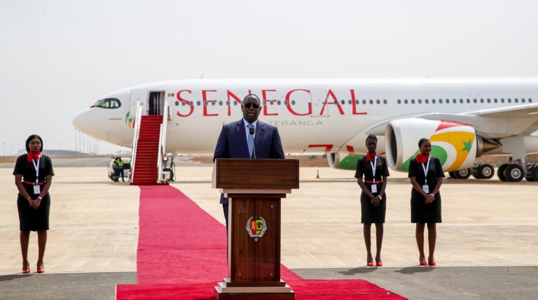 Air Sénégal SA: Macky baptise le nouvel aéronef A330-900 NEO "Casamance" pour valoriser le terroir Air Sénégal SA: Macky baptise le nouvel aéronef A330-900 NEO "Casamance" pour valoriser le terroir