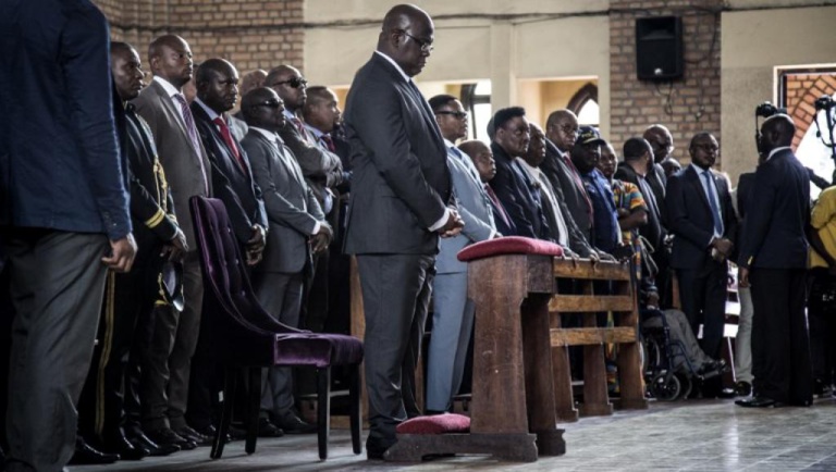 RDC: une messe rend hommage à Etienne Tshisekedi deux ans après sa mort RDC: une messe rend hommage à Etienne Tshisekedi deux ans après sa mort