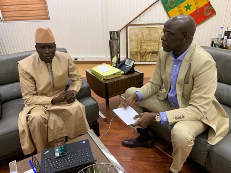 Présidentielle 2019: Aly Ngouille Ndiaye a reçu Me Mame Adama Gueye ce mardi