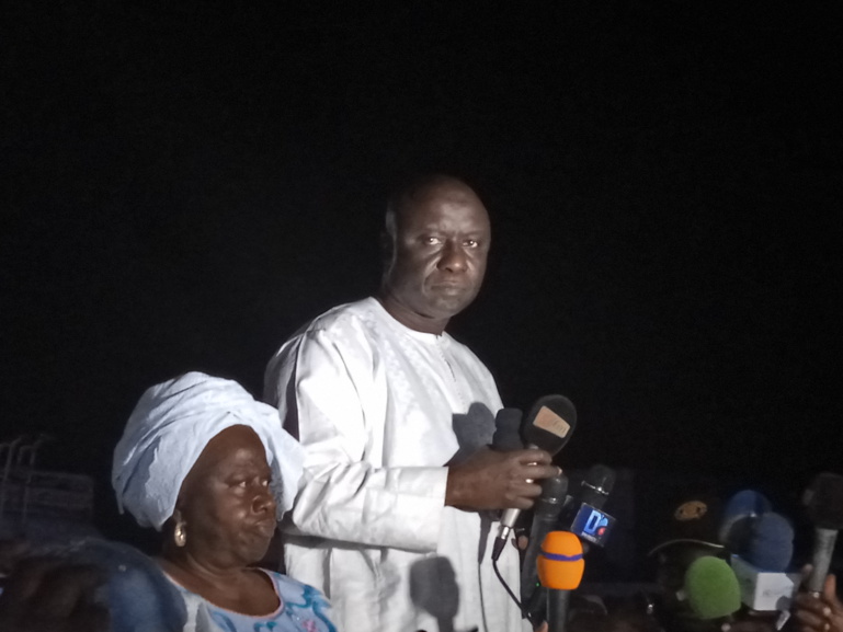 Idrissa à Kaffrine: "je suis convaincu que le Sénégal prendra un autre tournant le soir du 24 février" Idrissa à Kaffrine: "je suis convaincu que le Sénégal prendra un autre tournant le soir du 24 février"