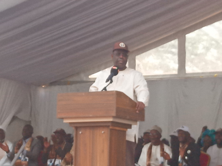 Macky Sall promet la construction d'un hôpital de niveau 2 à Sédhiou Macky Sall promet la construction d'un hôpital de niveau 2 à Sédhiou