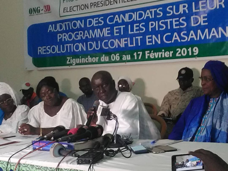 A Ziguinchor, Idrissa Seck s’engage à soutenir la Plateforme des femmes pour la paix en Casamance