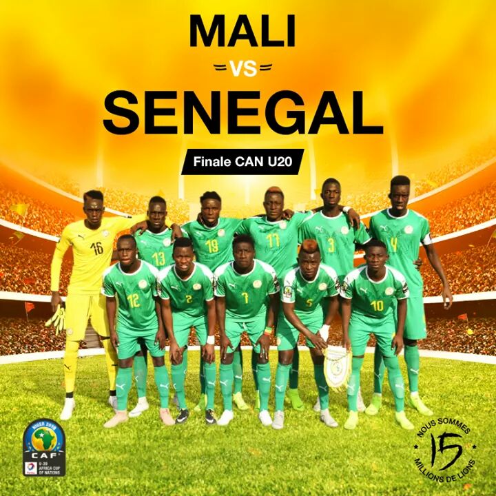 Finale Can U 20 : le Sénégal égalise à la 74 éme minute