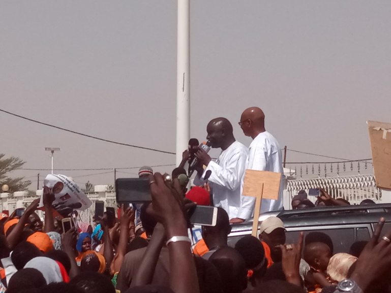 Ndiassane: Idrissa Seck séduit les habitants par le récit de versets coraniques